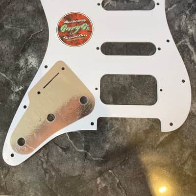 3-Ply White Pickguard For Lone Star or American Deluxe Stratocaster 11 Hole HSS Made In USA image 3
