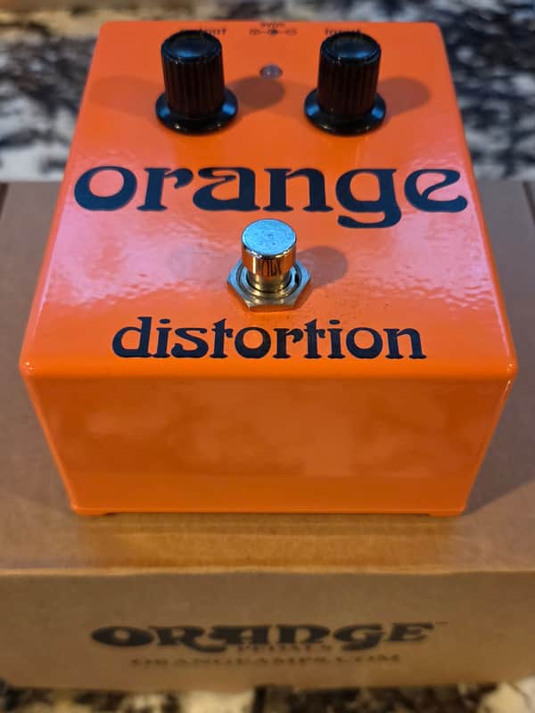Orange Distortion Pedal (Orange Amp brand) image 1