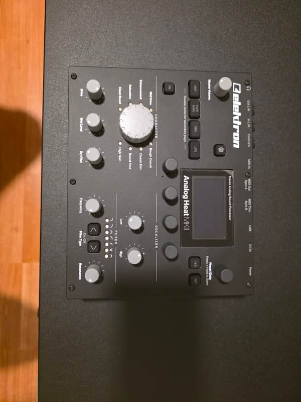 Elektron Analog Heat MKII Stereo Processor with USB Interface 2018 - Black image 1