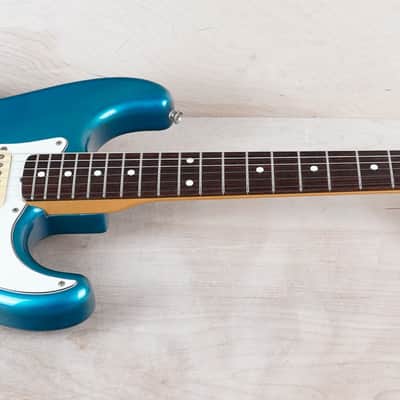 Squier CST-55 JV Stratocaster Reissue MIJ 1983 Lake Placid Blue Vintage Fender Japan w/ Bag image 2