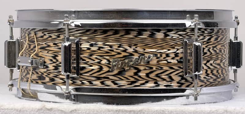 Rogers 5x14" Luxor Cleveland-Era Snare Drum - Black Onyx #7517 image 1