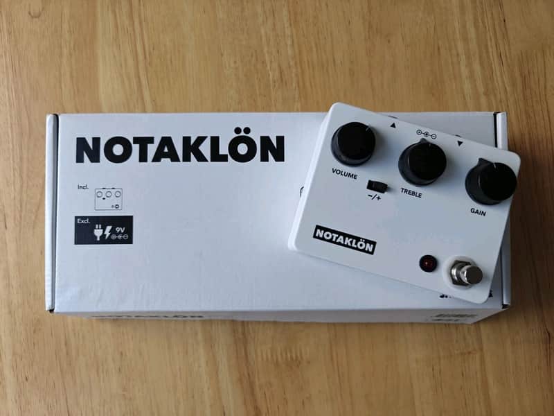 JHS NOTAKLÖN 2023 - Present - White - Overdrive Klon Centaur clone image 1