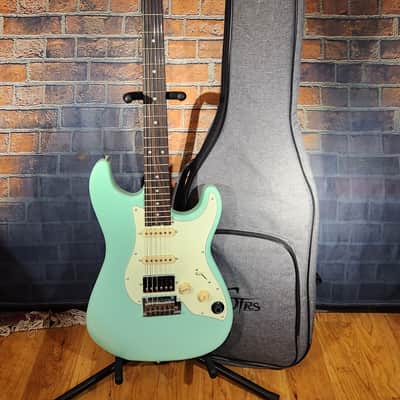 Mooer S800 Intelligent Guitar Seafoam Green w/ Original Gig Bag & Footswitch image 1
