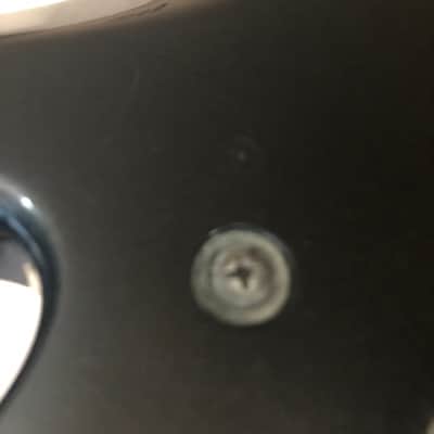 Fender Squier MB-4 Skull Bass 2007 - Gloss Black image 9