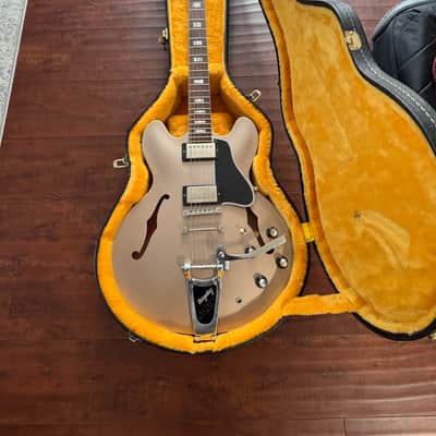 Gibson ES-335 Custom Shop 64’ reissue M2M VOS 2023 - Gold Mist image 6