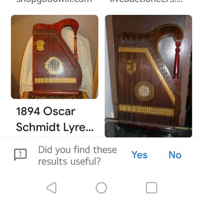 Oscar Schmidt Zither/ Mandolin Guitar 
Dated 1915 image 22