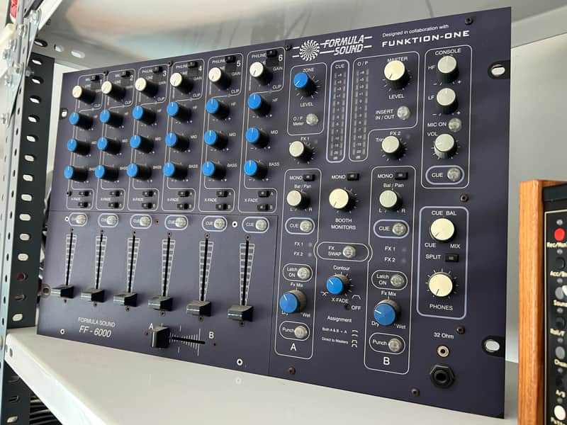 Funktion One FF6000 DJ mixer with dual effect loops image 1