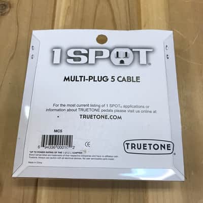 Truetone MC5 1 Spot Multi-Plug 5 Cable Daisy Chain image 4