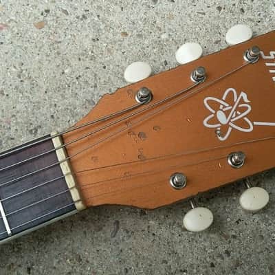 1955 Harmony H-44 Stratotone Electric Guitar image 7