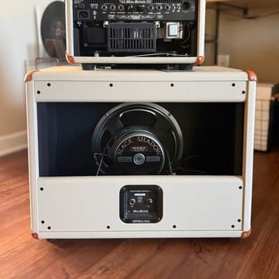 Mesa Boogie Mark Five 25 2-Channel 25-Watt Guitar Amp Head and Matching Lone Star Cab in Cream - 2017 image 4