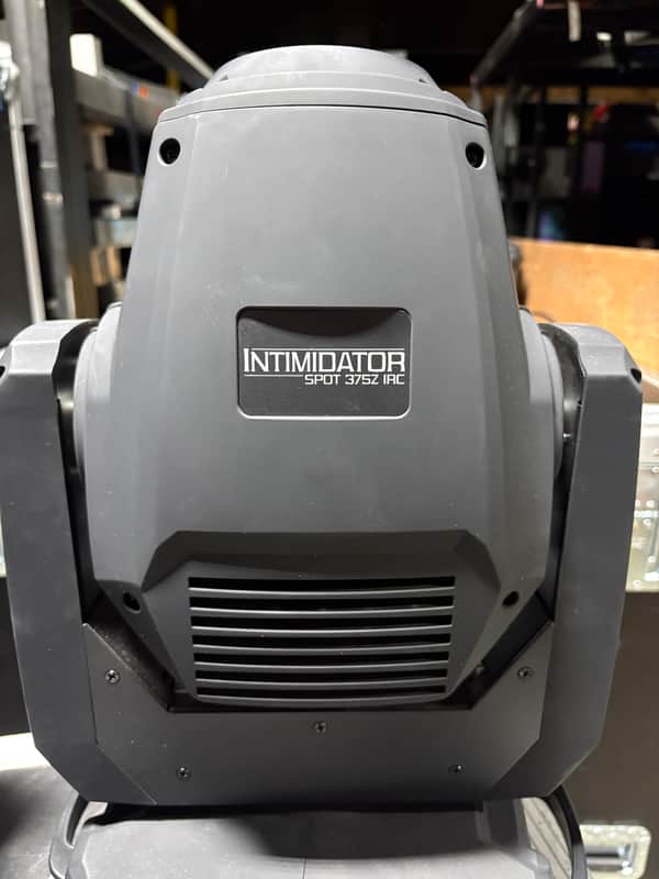 (2) Chauvet INTIMSPOT375ZIRC Intimidator Spot 375Z IRC 150w LED Moving Head Light 2010s - Black image 1