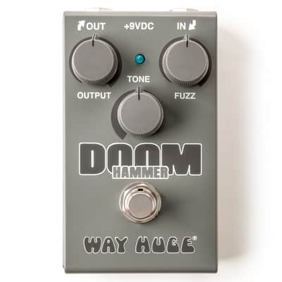 New Dunlop Way Huge Smalls WM45 Doom Hammer Fuzz Guitar Effects Pedal