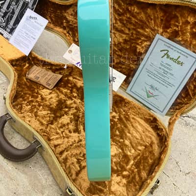 ♚ EXCEPTIONAL ♚ 2006 FENDER Custom Shop '51 NOCASTER 'NOS' ♚ AA BIRDSEYE ♚ SEAFOAM GREEN♚ Telecaster image 17