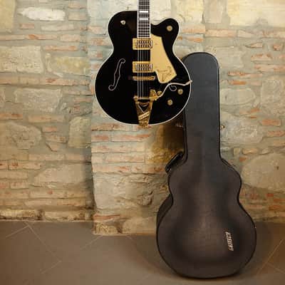 GRETSCH G7593 Black Falcon with Bigsby - Made in Japan 2003 - Black image 24