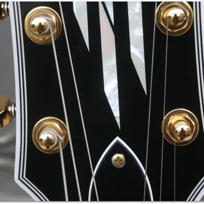 We listen offers EDWARDS  "ELP-130 CD Black P90" Japan by ESP (Broken and repaired neck!!!) image 6