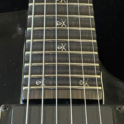 ESP LTD KH-3 Kirk Hammett Signature Spider - Black with Spider Graphic & Hard Case image 6