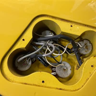 Greco EGS56-65 Mod MIJ Vintage 1988 TV Yellow Special Vintage Japan w/ Gig Bag image 11