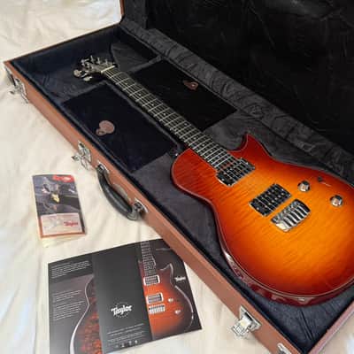 2007 Taylor SB1 Standard Electric Guitar - Flame Maple Top - Made in USA - Aged Cherry Sunburst - Free Pro Setup image 21