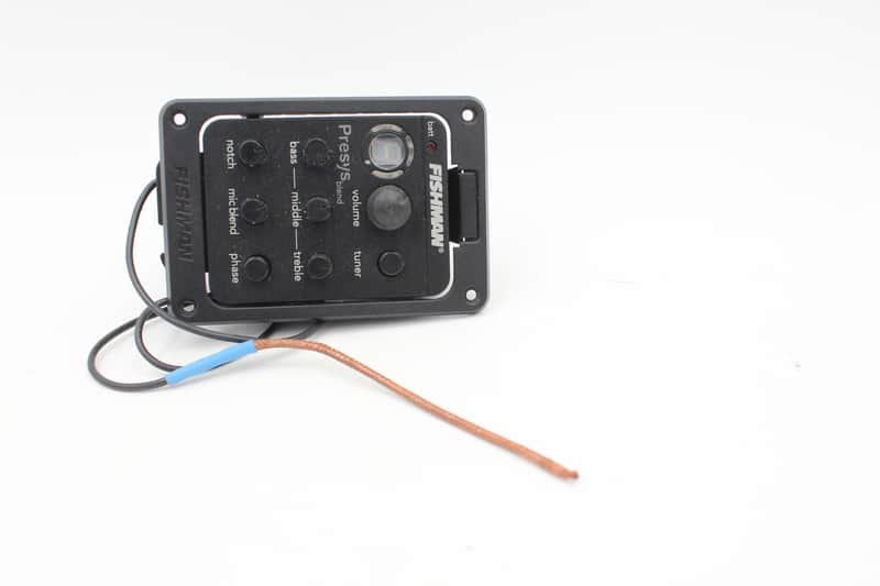 Fishman PRESYS Blend Onboard Guitar Preamp/EQ w/Tuner, Undersaddle Pickup image 1