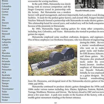 History of Japanese Electric Guitars image 6
