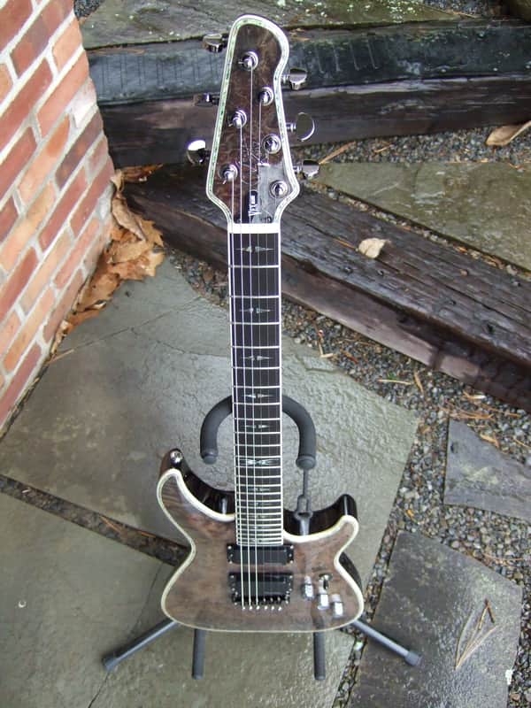 Michael Kelly Vex Deluxe 2000's Brown/Black Quilt Seymour Duncan Pickups image 1