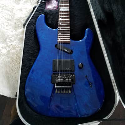 Jackson LTD 88 1988 Blue w OHSC image 1