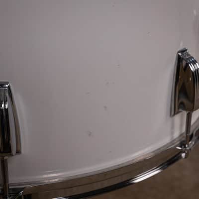 1980s Ludwig White Cortex Drum Set 14x24 13x14 16x18 image 7