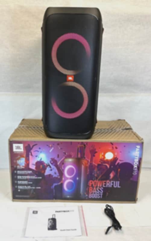 Used -JBL PartyBox 310 Portable Bluetooth Speaker-minor image 1