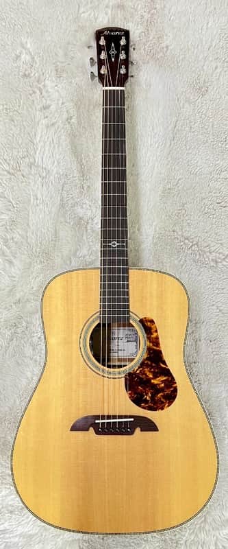 Alvarez Masterworks MD60e Herringbone Dreadnought Acoustic Electric Guitar w/Bag image 1