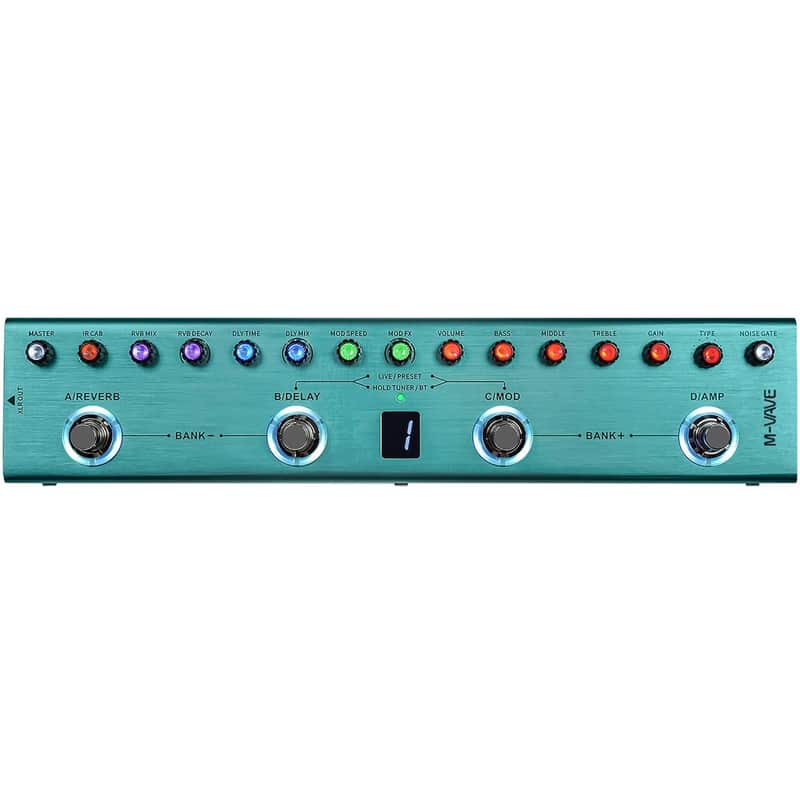 2025 Unbranded Pure Digital Multi Effects Guitar Pedal Effecto...