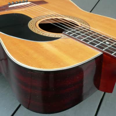 Morales MF-120 000 size falk guitar '70 Natural | Reverb