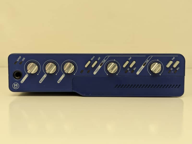 Digidesign MBOX 2 USB Audio Interface 2000s - Blue image 1