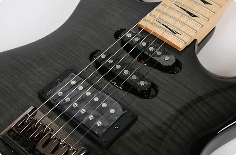 Kramer Striker 211 Super Strat SSH Hardtail Trans Black | Reverb