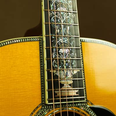 Martin D-100 Deluxe Brazilian Rosewood Acoustic Guitar image 9