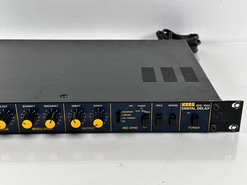 Korg SDD-1000 Digital Delay Effect Signal Processor Rackmount | Reverb