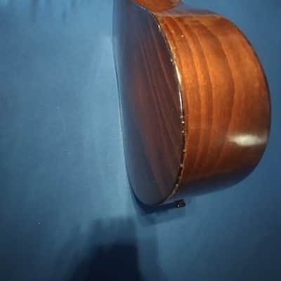Musima (höchstwahrscheinlich) Wandergitarre 7/8 mensur ≈ 1967–1975 - helle & dunkle Hölzer image 11