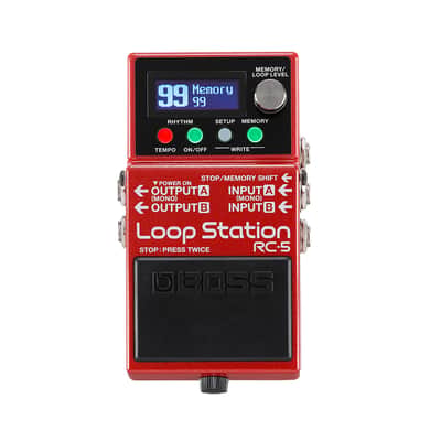 Boss RC-5 Loop Station (2025) - Red image 1