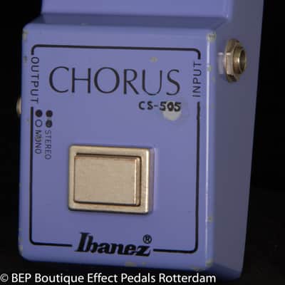Ibanez CS-505 Chorus 1981 Japan s/n 130173 with " R " Logo image 5
