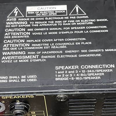 Yamaha P3500S Power Amplifier 350W Bild 11