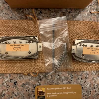 Virgil Arlo White Label 1959 PAF humbuckers image 3
