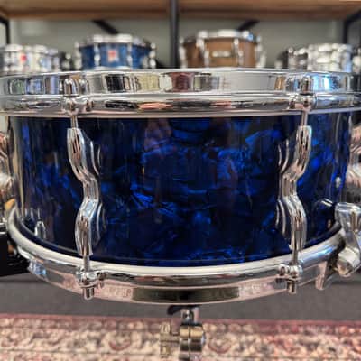 14” x 5,5” Premier 1960s Royal Ace Snare Blue Diamond Pearl image 6