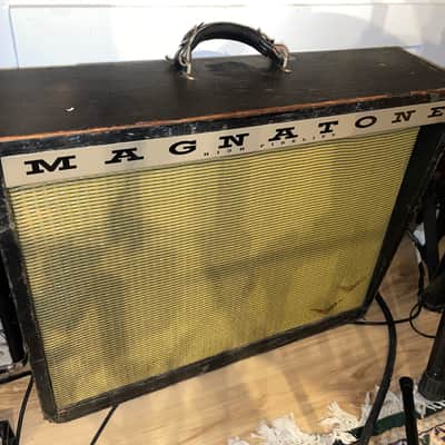Incredibly Rare, Refurbished 1961 Magnatone Stereo Panorama Amplifier Amp - Model 260 / 1220 Custom 200 Series 2-Channel Oxford 2x12" Electric Guitar Combo Amplifier - Freshly Serviced image 1
