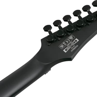 Ibanez RGRB620 Iron Label Electric Guitar, Ebony Fingerboard, Black image 7
