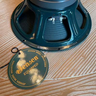 Jensen C12K Vintage Ceramic 12" 100-Watt 4ohm Guitar Speaker 2010s - Green image 2