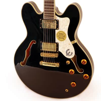 Epiphone John Lee Hooker Signature Boogie Man Sheraton 1999 - Ebony image 2