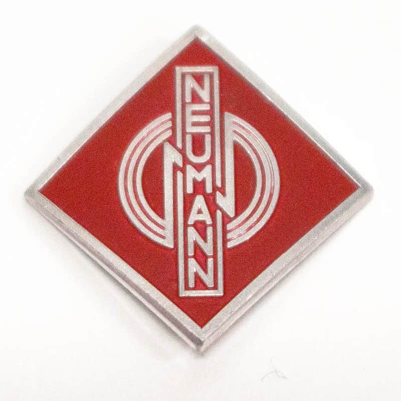 Genuine Neumann Replacement Red Badge for TLM 170R Microphone | Reverb