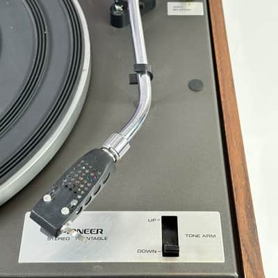 Pioneer PL-10 Turntable Wood 1970s Belt Drive image 5