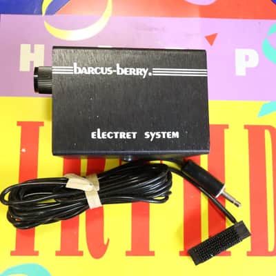 Barcus-Berry Transducer Microphone Clip On Instrument Electret Active Pre-Amp image 1