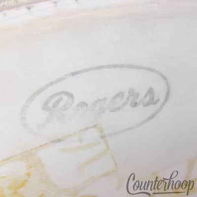 *Rogers 20" Bass Drum Head Batter/Resonant Coated Kick Vintage 60s Cleveland USA image 2
