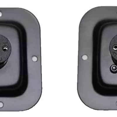 (2) Two Jack Plates w/ Neutrik NL4MP-ST Dual SpeakON w/ 4 Pole Screw Terminals image 5